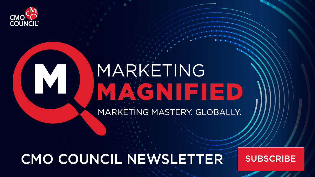 CMO Council Newsletter Marketing Magnified